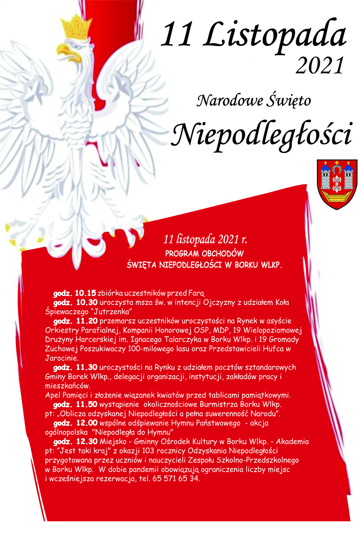 11 listopada Narodowe Święto Niepodległości