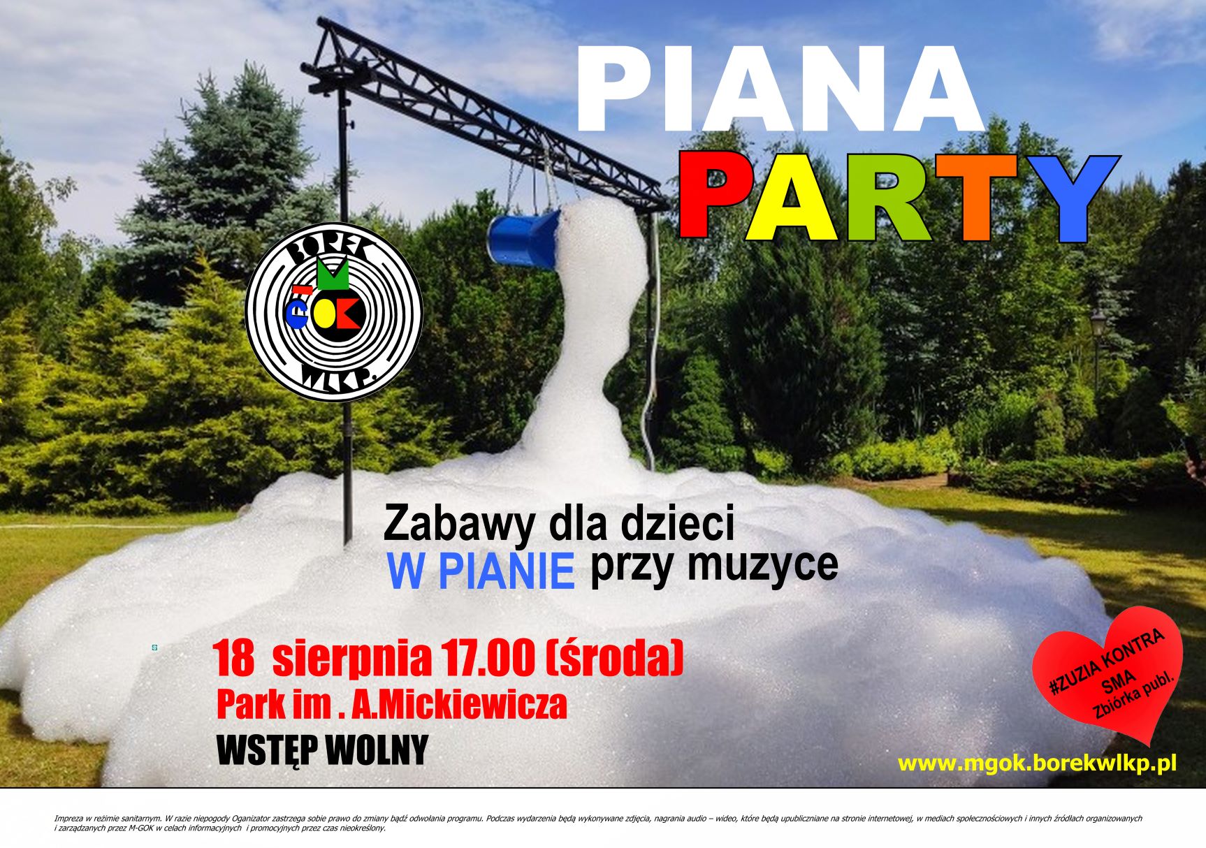 Taneczne zabawy w PIANIE dla dzieci