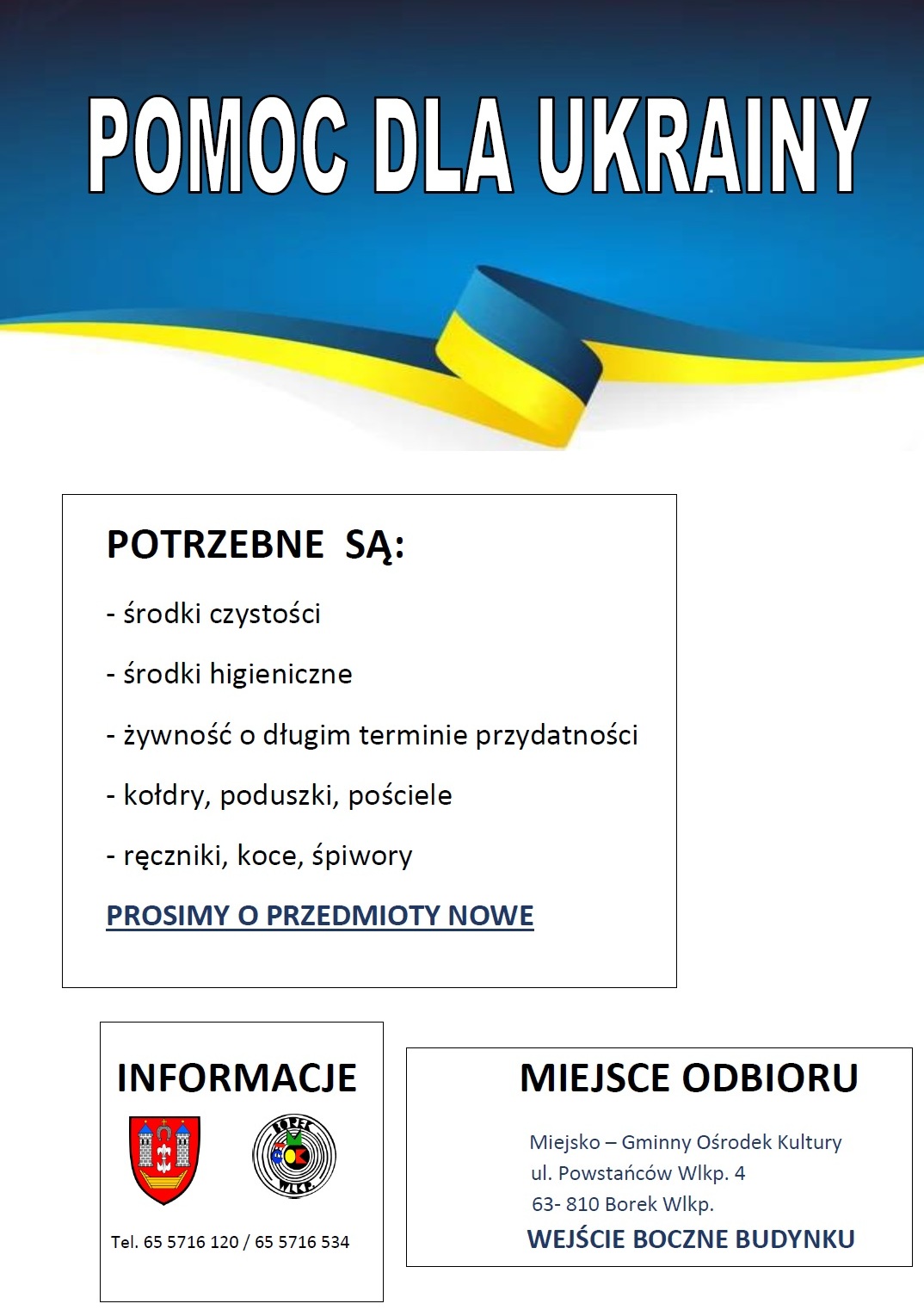 Pomoc dla Ukrainy